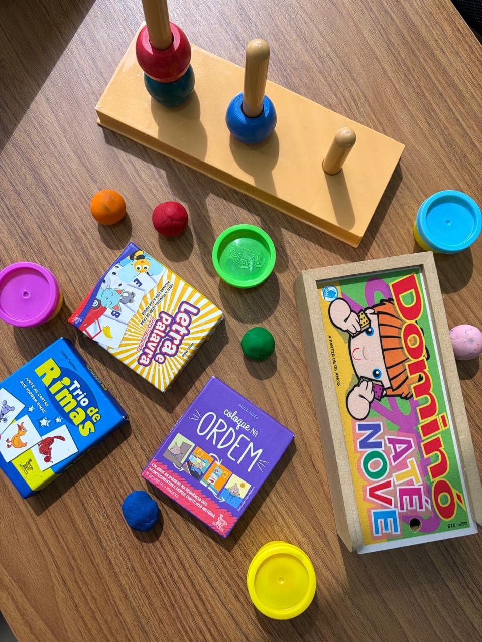 Materiais e jogos pedagógicos do espaço